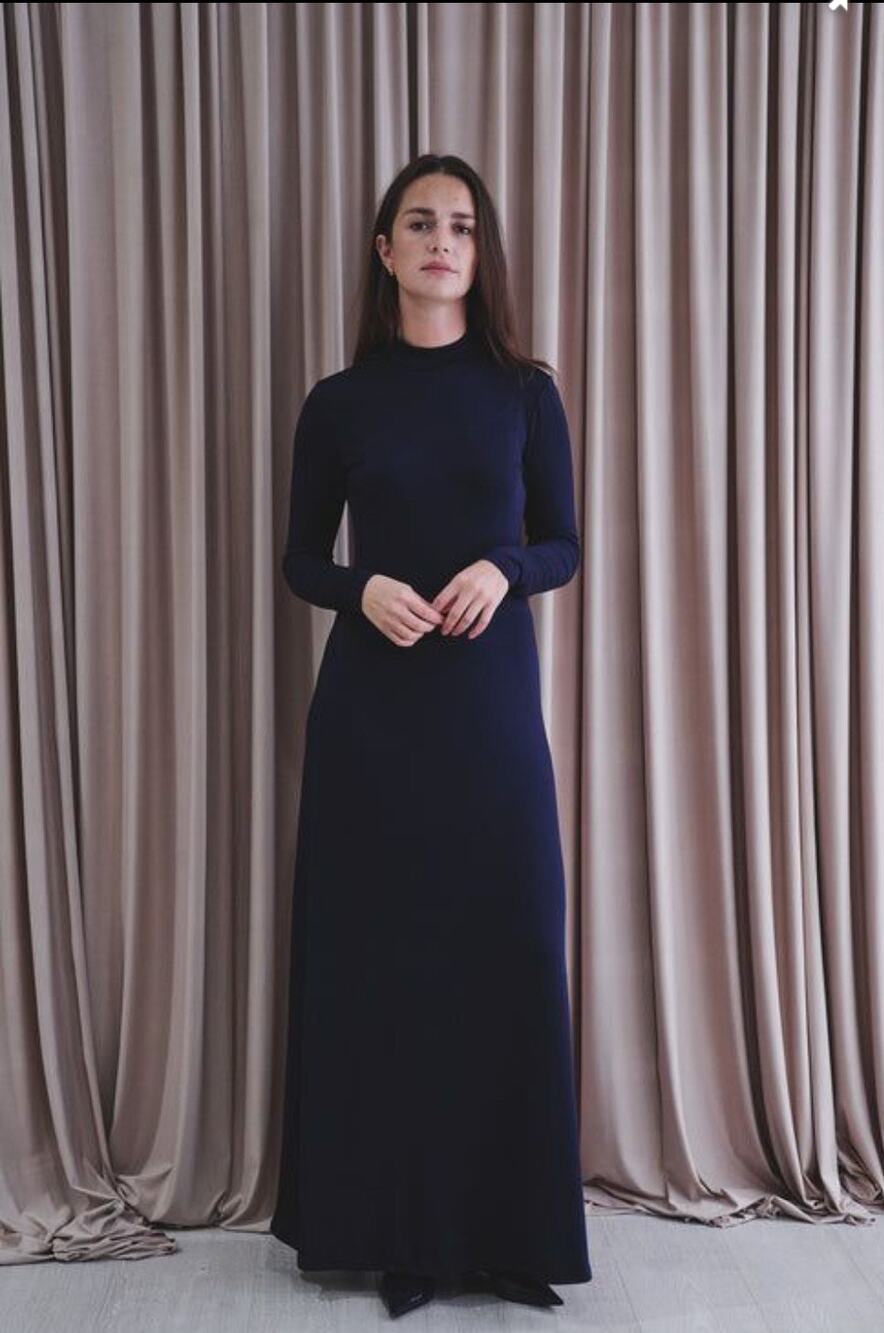 HOUSE OF LANCRY NOA MAXI DRESS – NAVY  S